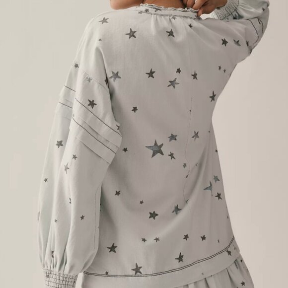 Pilcro long-sleeve V-neck front mini shirt dress - Picture 2 of 5